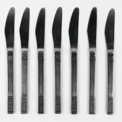 Lot Of 7 Merchandise Service Danika (Stainless) Flatware Dinner Knives 8.75"