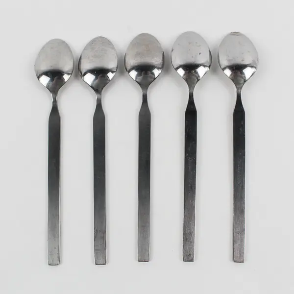 Lot Of 5 Merchandise Service Danika (Stainless) Flatware Iced Tea Spoon 8" Long