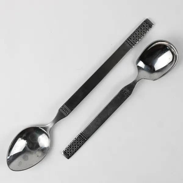 Lot Of 6 Merchandise Service Danika (Stainless) Flatware Iced Tea Spoon & Sugar