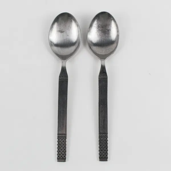 Lot Of 2 Merchandise Service Danika (Stainless) Flatware Serving Spoon 8.5" Long