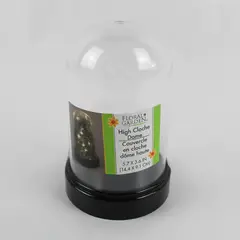 Floral Garden High Cloche Dome Acrylic Display Case 5.7" x 3.6"