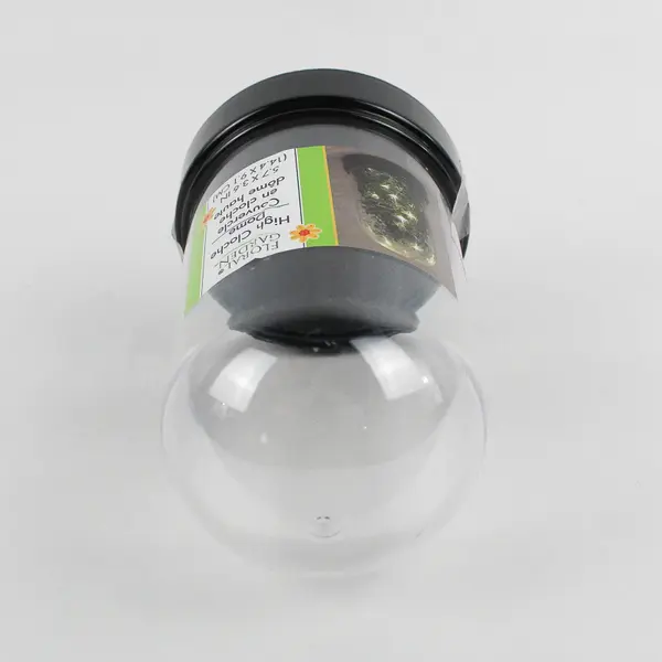 Floral Garden High Cloche Dome Acrylic Display Case 5.7" x 3.6"