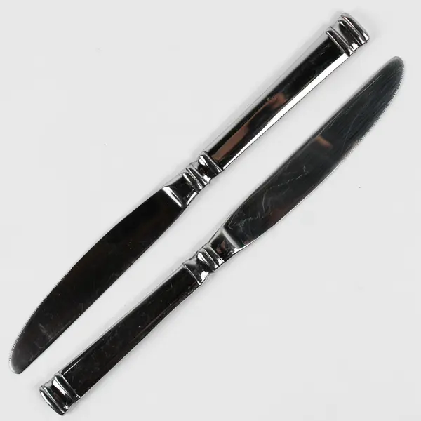 Lot Of 5 Wallace Silver WAS205 (Stainless) Flatware Dinner Knives 9.75" Long