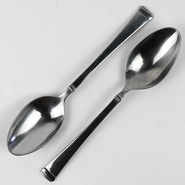 Lot Of 3 Wallace Silver WAS223 (Stainless) Flatware Solid Serving Spoons 9.5"