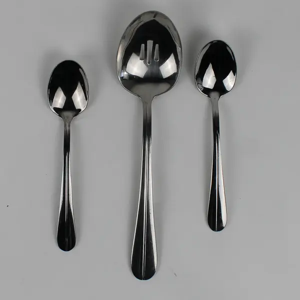 Lot Of 3 Oneida Silver Filament (Stainless) Flatware Serving Spoon & Teaspoons
