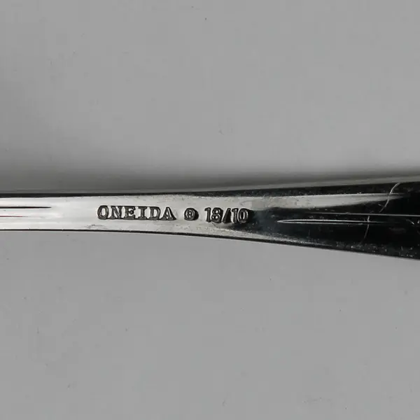 Lot Of 3 Oneida Silver Filament (Stainless) Flatware Serving Spoon & Teaspoons