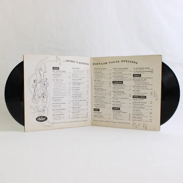 Nat 'King' Cole Unforgettable 1952 45rpm Record Set