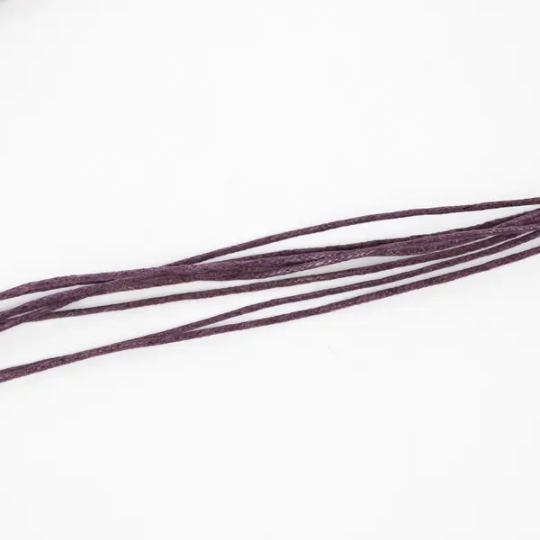 Multi-Strand Purple and Silver-Tone Square Geometric Pendant Necklace 18"