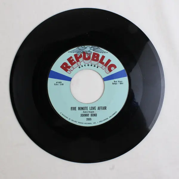 Johnny Bond Hot Rod Lincoln 1960 45 Vinyl