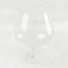 Large Clear Glass Brandy Snifter Terrarium Bowl 9in Tall Decorative