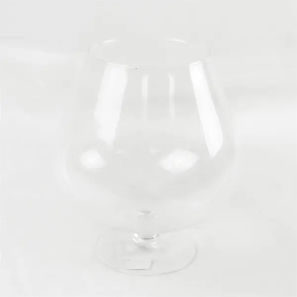 Large Clear Glass Brandy Snifter Terrarium Bowl 9in Tall Decorative