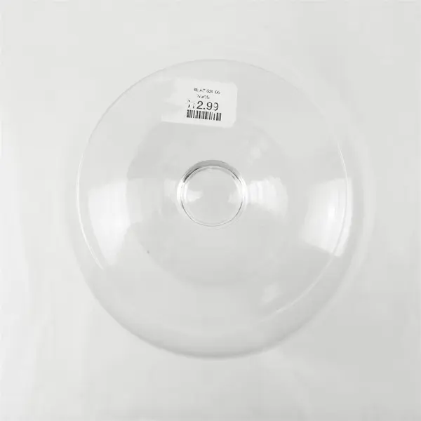 Large Clear Glass Brandy Snifter Terrarium Bowl 9in Tall Decorative