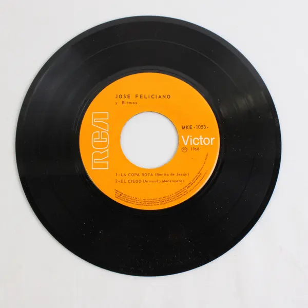 Jose Feliciano La Copa Rota Quédate Con Tu Dinero 7" 45 RPM Vinyl RCA Victor MK