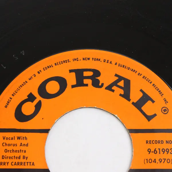 Don Cornell Coral 9-61993 You Go To My Head / Village In Capri- 45