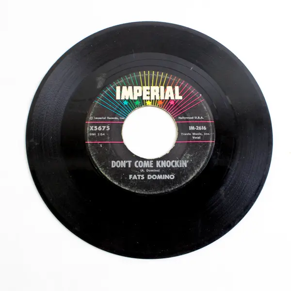 Fats Domino Walking To New Orleans/ Don't Come Knockin' Imperial 45 Record