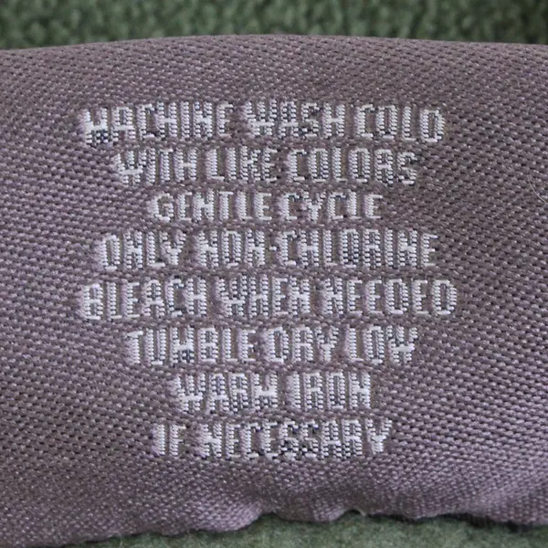 Great Northwest Olive Green Fleece Zip-Up Vest Men's XL