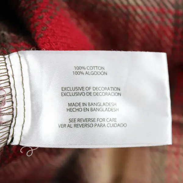 Orvis Red Beige and Brown Plaid Long-Sleeve Button-Up Men's Medium