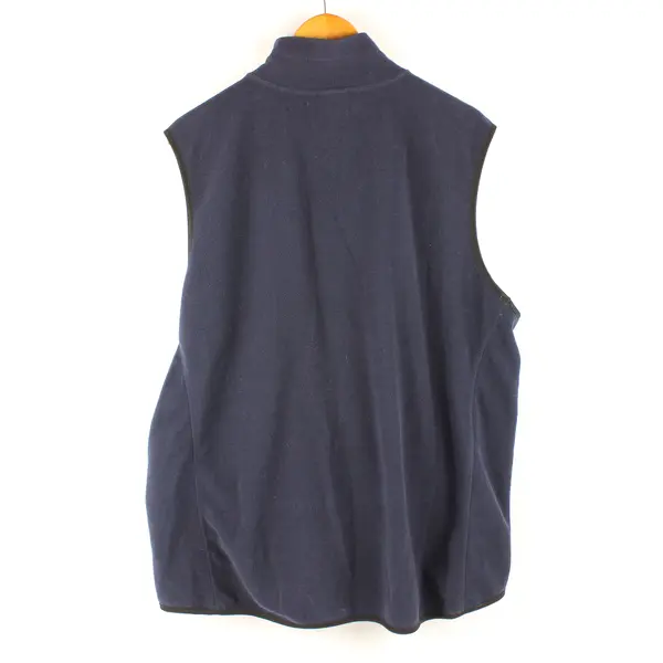 Great Northwest Navy Blue Fleece Zip-Up Vest Men's XL