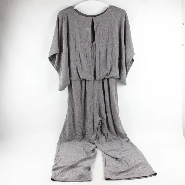 Jessica Howard Sparkle Gray Jumpsuit Women's Size 16