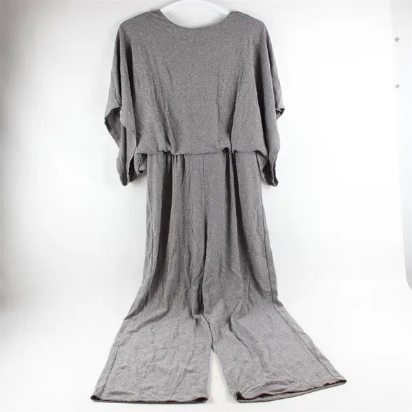 Jessica Howard Sparkle Gray Jumpsuit Women's Size 16