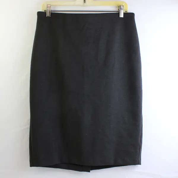 Philosophy Republic Clothing Charcoal Gray Midi Pencil Skirt Women's Size 10