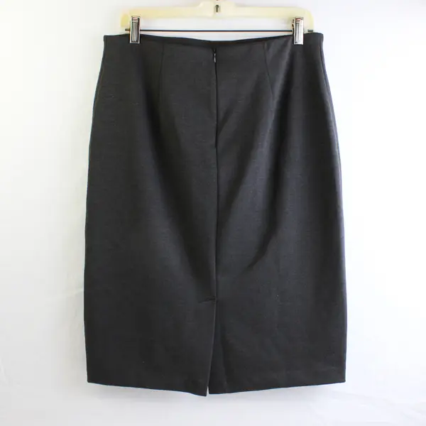 Philosophy Republic Clothing Charcoal Gray Midi Pencil Skirt Women's Size 10