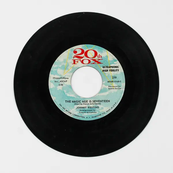 Johnny Restivo 7" 45 RPM Doctor Love / The Magic Age Is Seventeen 20th Fox