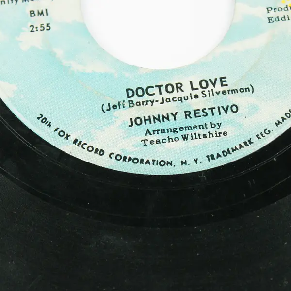 Johnny Restivo 7" 45 RPM Doctor Love / The Magic Age Is Seventeen 20th Fox