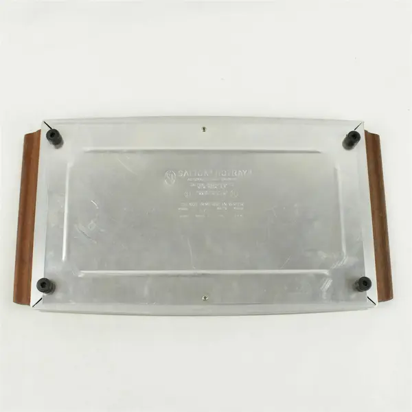 Salton HOTRAY Vintage Automatic Food Warmer Tray w/Wood Handles USA