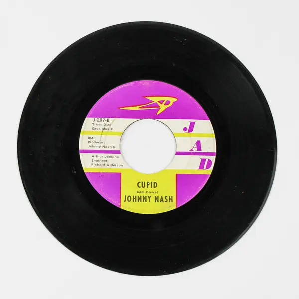 JOHNNY NASH Hold Me Tight/Cupid 45 7" Record Vinyl Records