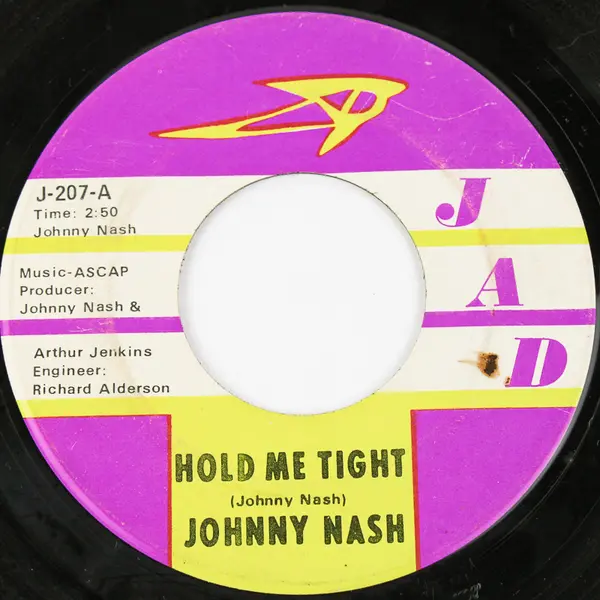 JOHNNY NASH Hold Me Tight/Cupid 45 7" Record Vinyl Records