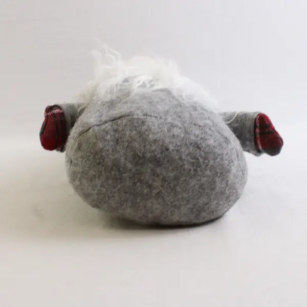 Balsam & Fir Weighted Gnome Plush Sitter 10.5" Seasonal Holiday Decor