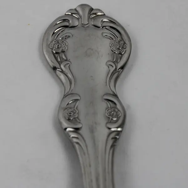 Lot of 2 Serving Spoons Bradberry RSVP Glossy Stainless Steel Flatware