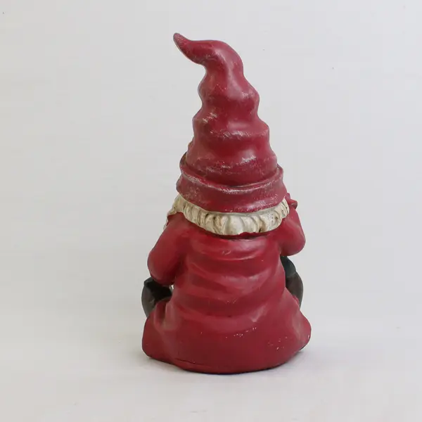 Fall-Themed Gnome Holding Sunflower Figurine 8" Autumn Seasonal Decor