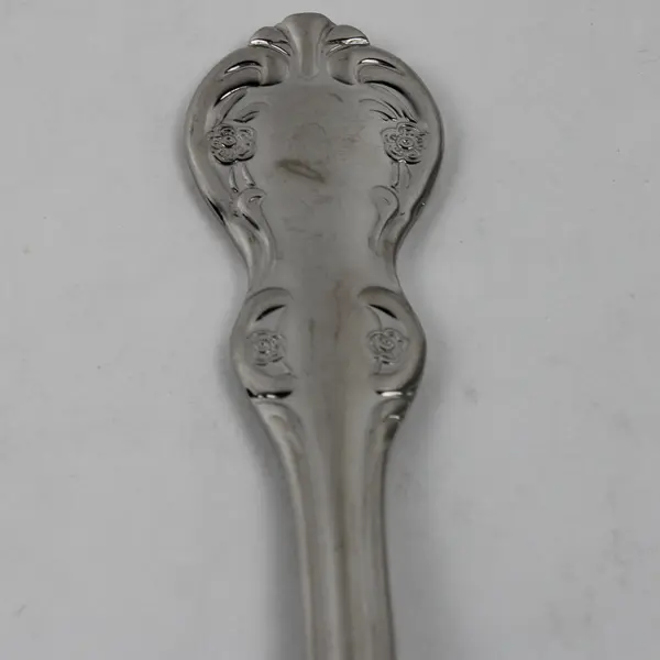 Lot of 3 RSVP Bradberry Serving Spoons Glossy Stainless Steel Flatware