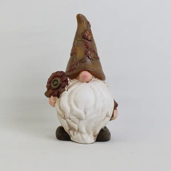 Fall-Themed Gnome Figurine 9" Autumn Seasonal Decor