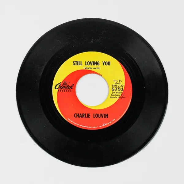 Charlie Louvin - Still Loving You / Off & On 45 RPM Capitol Records Single