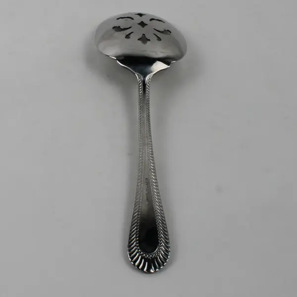 RSVP Aldridge Pierced Berry Casserole Spoon 9" Stainless Flatware