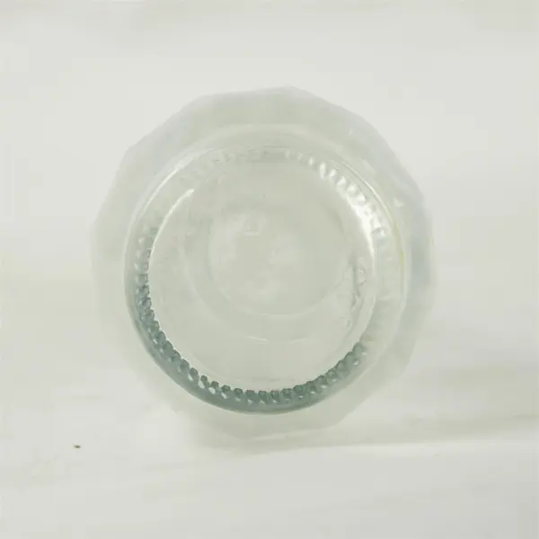 E.O. Brody Co. Clear Glass Vase Vintage Swirl Design Bud Vase