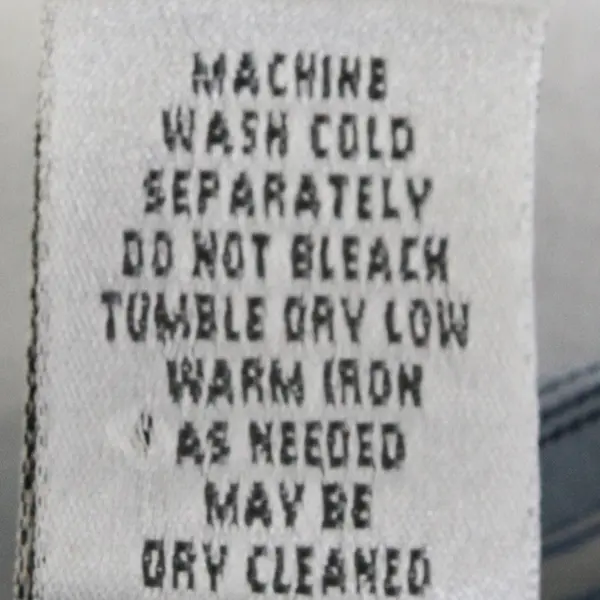 Chico's Blue and White Striped Long-Sleeve Button-Up Pajama Shirt Women's Size 3