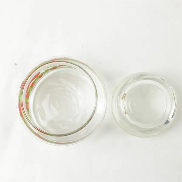 Vtg 1980's Strawberry Shortcake Glass Storage Candy Jar 5.5"