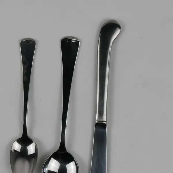 Lot Of 8 Oneida Silver Wyndham (Stainless) Flatware 3 Knives & 5 Spoons