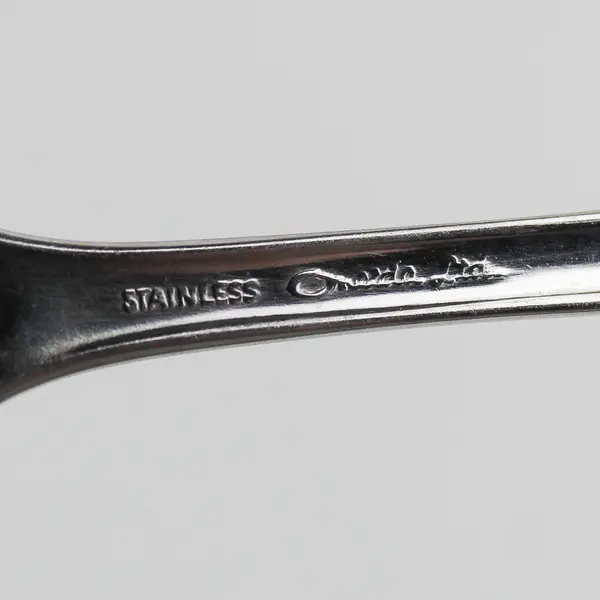 Lot Of 3 Oneida Silver Wyndham (Stainless) Flatware Serving Fork, Spoon, Ladle