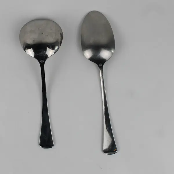 Lot Of 2 Oneida Silver Wyndham (Stainless) Flatware Serving Spoon & Ladle