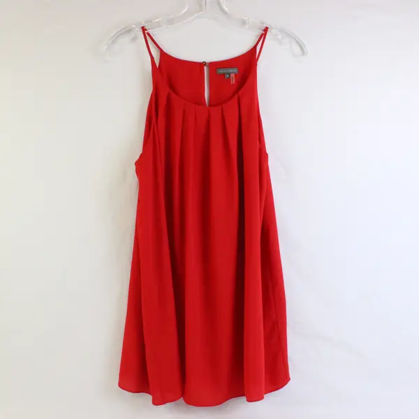 Vince Camuto Bright Red Spaghetti Strap Top Women's Medium