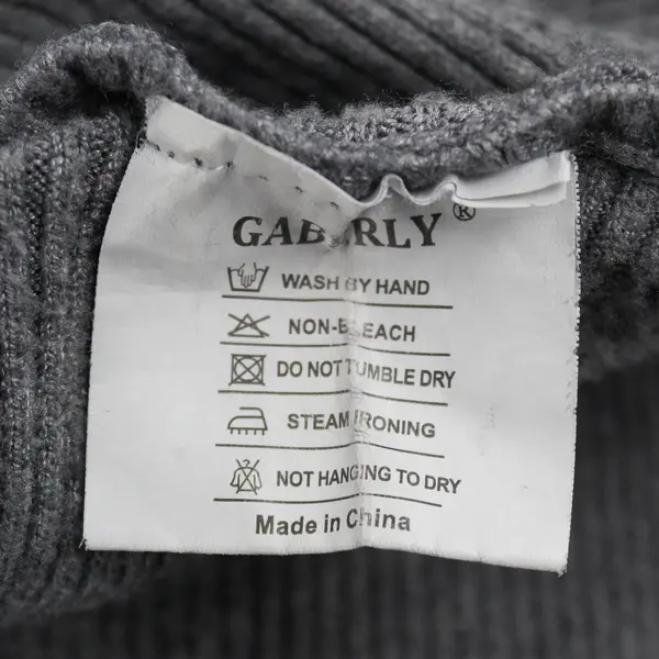 Gaberly Gray Ribbed Dolman Sleeve Sweater Women's Size Large