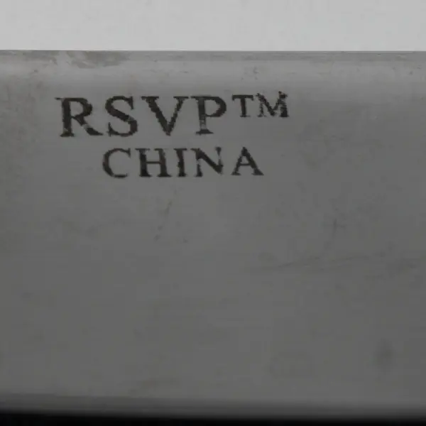 Lot of 3 RSVP Dinner Knives Glossy Flatware