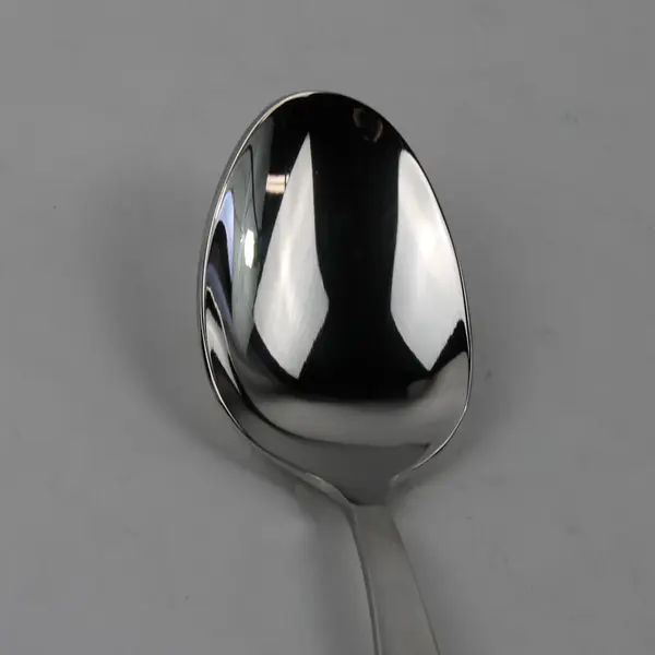 Lot of 5 RSVP Tablespoons Stainless 6.5"  Silver-Colored Flatware