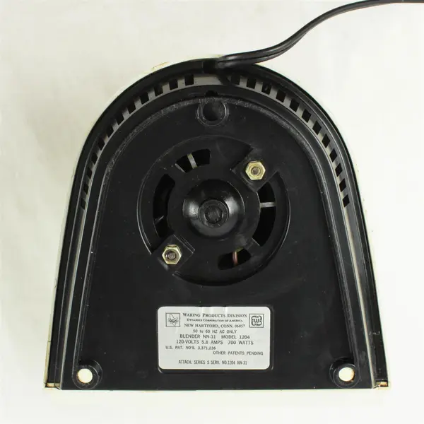 Vintage 1970s Waring Futura 700 Solid State White Blender Tested