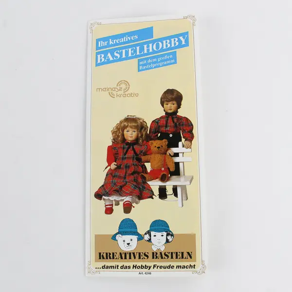 Vintage Meinesz Kreativ Creative Crafting Doll Pamphlet